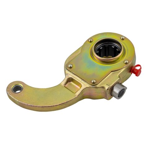 10 Spline 1 Hole Curved Slack Adjuster 1-1/2" - 14mm Adj. Nut - 6" To Hole Centres