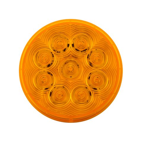 Peterson 4" Amber LED Indicator Lamp - Grommet Mount (817A-9)