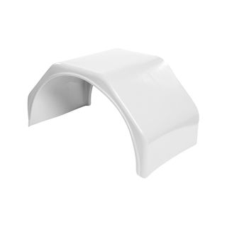 Plastic Flat Mud Guard 15, 16 - White - PL0905-05