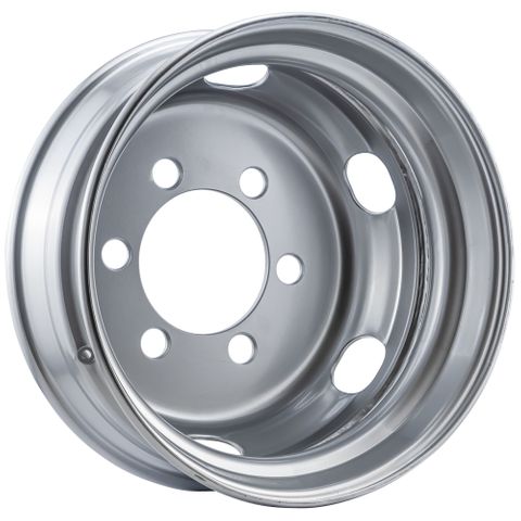 Accuride 17.5x6.00 222.25mm PCD 6ST, Steel Wheel