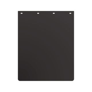 24 x 30" Black Mud Flap - Plastic