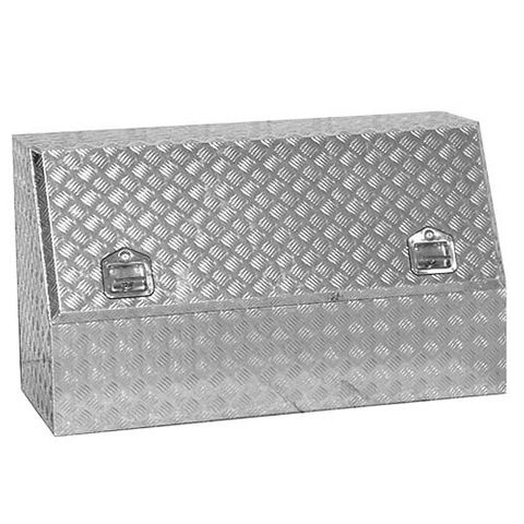 MTW Aluminium Chequer Plate Deepdish Toolbox - 1150x500x700mm