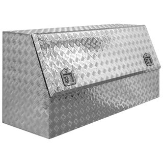 MTW Aluminium Chequer Plate Deepdish Toolbox - 1500x500x700mm