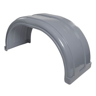 Plastic Self Steer Mud Guard 19.5 - Grey - PL19.5 CESKI-814