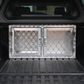 MTW Aluminium Wellside Double Secure Cage - 1000x500x500mm