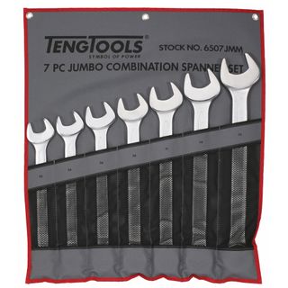 Teng Tools 7 Piece Metric Combination Spanner Set