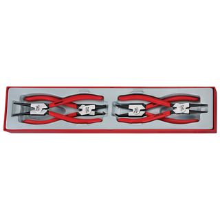 Teng Tools 4 Piece Mega Bite Circlip Plier Set