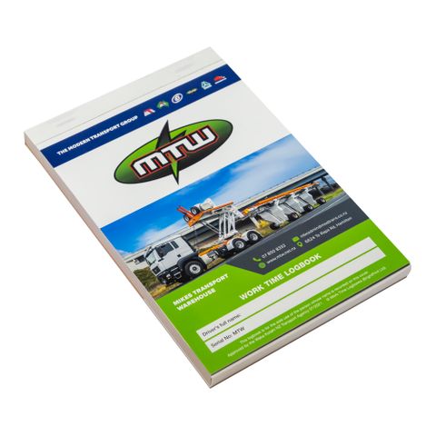 MTW Triplicate Driver Logbook