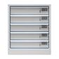 MTW Powder Coated 5 Drawer Service Cabinet - 550x450x650mm