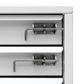 MTW Powder Coated 5 Drawer Service Cabinet - 550x450x650mm