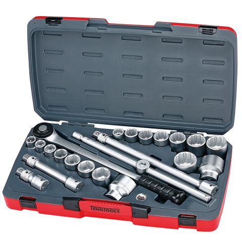 Teng Tools 22 Piece 3/4 Inch Drive Socket Set