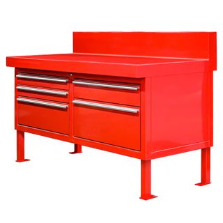 MTW Workbench Small - Red (Removable Legs)