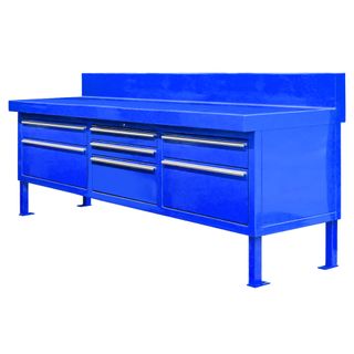 MTW Workbench Large - Blue (Removable Legs)