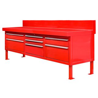 MTW Workbench Large - Red (Removable Legs)