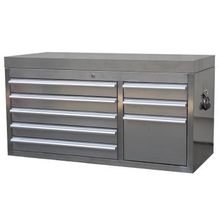 MTW 8 Drawer Toolbox Chest - Stainless Steel