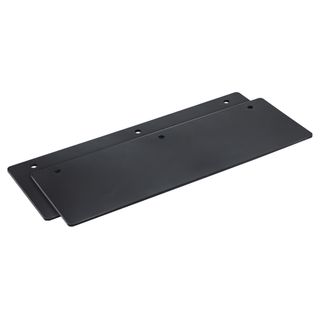 Black Toolbox 3 Hole Mounting Plates Pair - 610x200mm