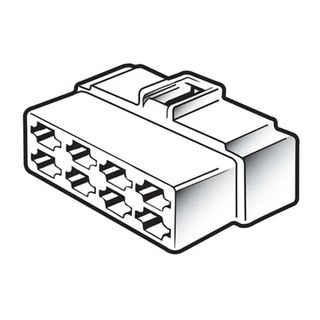 Narva 8 Way Female Quick Connector Housing (10 Pack)