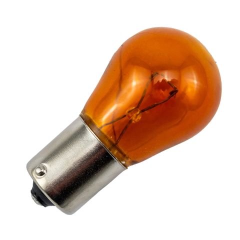 12V 21W Amber BA15S Incandescent Globe