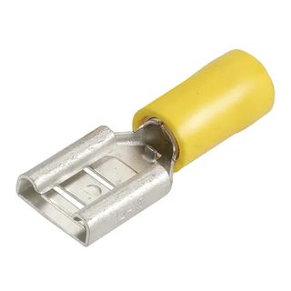 Narva 9.5 X 1.2mm Female Blade Terminal Yellow (10 Pack)