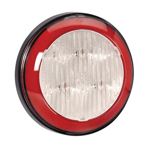 Narva 9-33 Volt Model 43 LED Rear Stop Lamp (Red) with Red LED Tail Ring