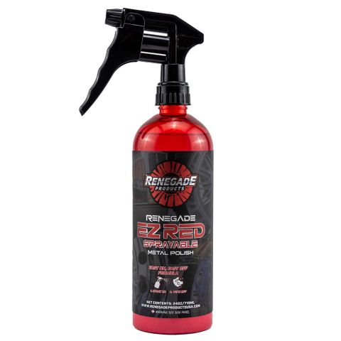 Renegade EZ Red Spray Metal Polish 24oz