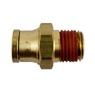 DMPC 3/8" - 1/4" NPT Male Connector Straight