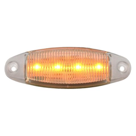 Peterson LED Amber/Clear Lens Marker