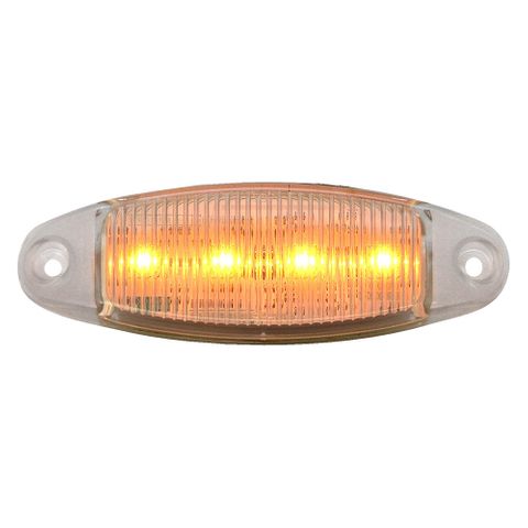 Peterson LED Amber/Clear Lens Marker