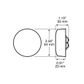 Peterson M163A-MV Cab Light - Amber