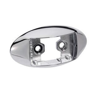 Narva Chrome Oval Deflector Mounting Base to Suit Model 14 Marker Lamps