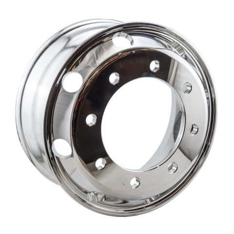 Weight Cheetah 17.5X6.75, 8 Stud, 24mm Hole, 275mm PCD, Polished Alloy Wheel