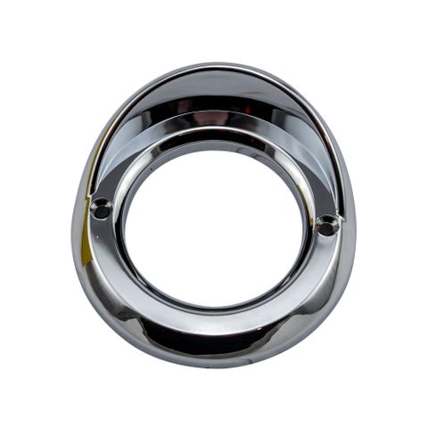 Lucidity Chrome Visor Surround - To Suit Lucidity 2" Round Lamp