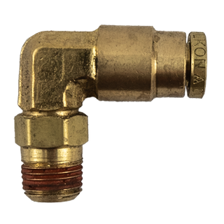 DMPLS 6mm - 1/8" NPT Male Connector Swivel 90 Elbow