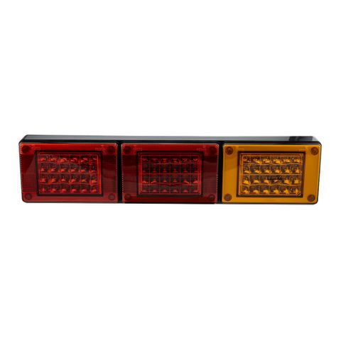 Lucidity H-DUTY Tri Rear Stop Taillight - Amber Progressive Indicator