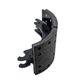 ABEX 4692DFC Lined Brake Shoe - Q Type Anchor / Q Type Roller