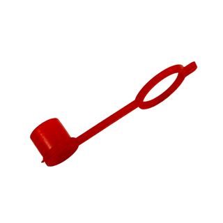 AL M10 plastic grease nipple cap / cover RED