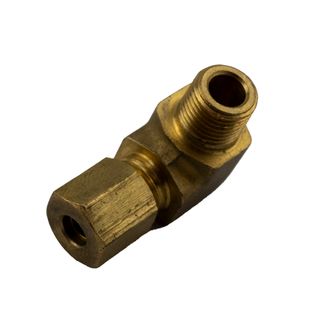 Male Connector 90deg 1/8 npt x 3/16 nylon Elbow