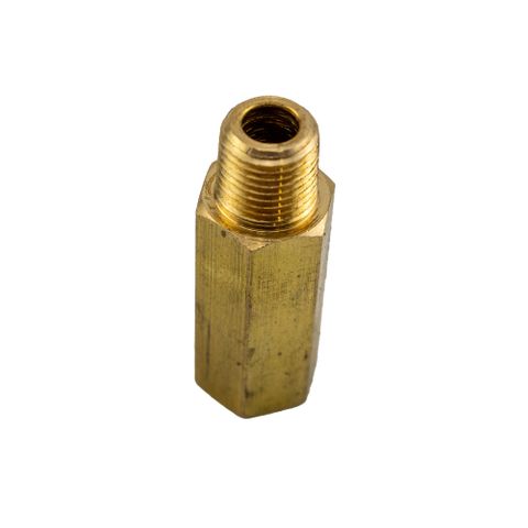 M1/8 x F1/8 -1-1/2 long Hex Extension for grease lines nipples