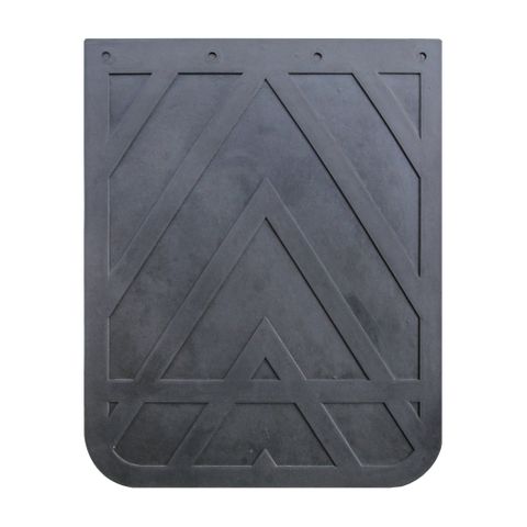 24x30 Black Mud Flap - Rubber