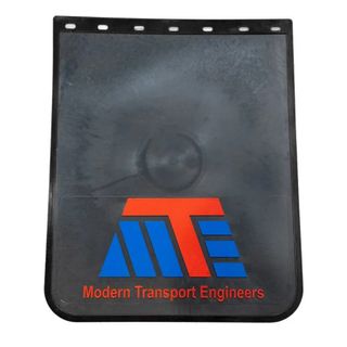 Mud Flap 24x30 MTE Moulded Black PVC Rubber