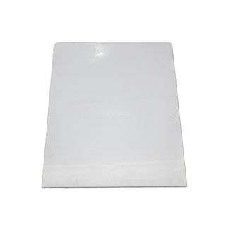 Mud Flap 24x30 White Plastic(5.5mm Thick) No Mounting Holes