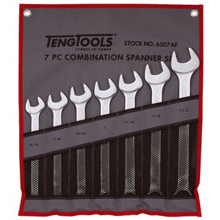 Teng Tools 7 Piece AF Combination Spanner Set