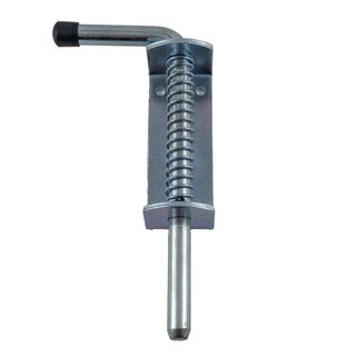 Spring Loaded Bolt 16mm - Zinc Plated