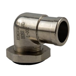 EZ Drain Tap Hose 90 end ONLY large 16mm