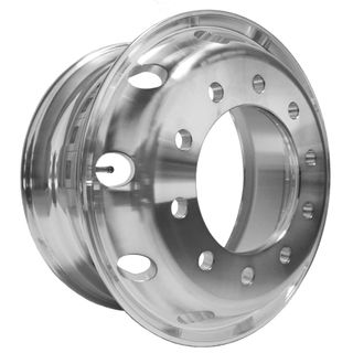 Weight Cheetah 19.5x7.5, 10 Stud, 24mm Hole, 285mm PCD, Machined Alloy Wheel