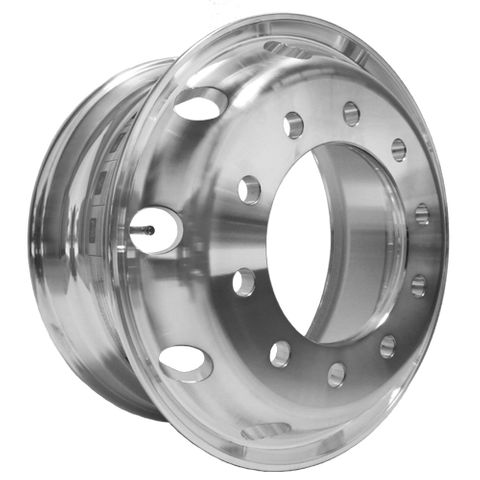 Weight Cheetah 19.5x7.5, 10 Stud, 24mm Hole, 285mm PCD, Machined Alloy Wheel