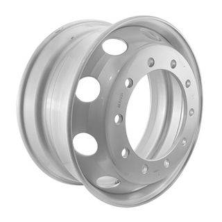 22.5x9 HEAVY DUTY, 10 Stud, 24mm, 335mm PCD, 16mm Flange, Steel Wheel