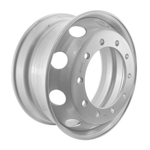 22.5x9 HEAVY DUTY, 10 Stud, 24mm, 335mm PCD, 16mm Flange, Steel Wheel