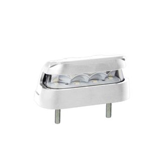 Lucidity LED Multivolt License Plate Lamp With Chrome Housing