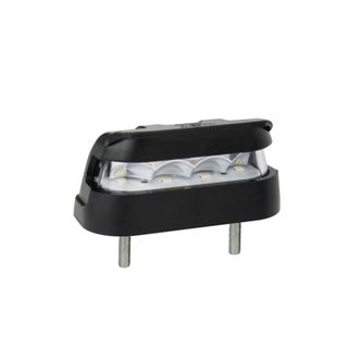 Lucidity LED License Plate Lamp With Black Housing